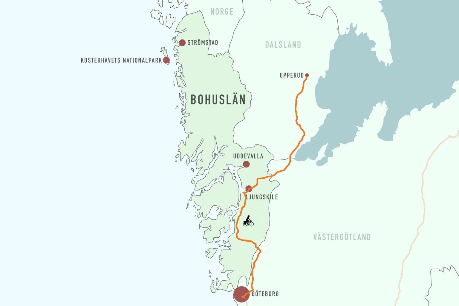 Bohusln Karta Sverige - Karta